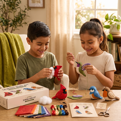 Kit de Costura DIY de Peluche – Cose Tu Propia Figura Adorable