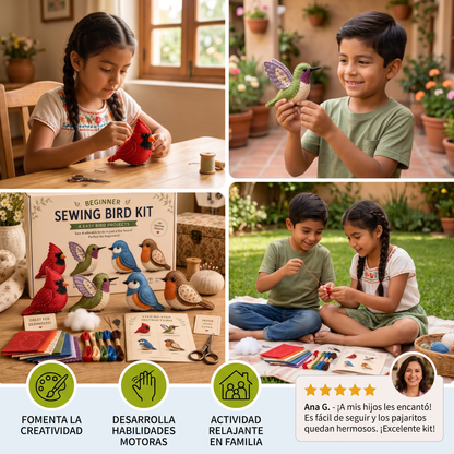 Kit de Costura DIY de Peluche – Cose Tu Propia Figura Adorable