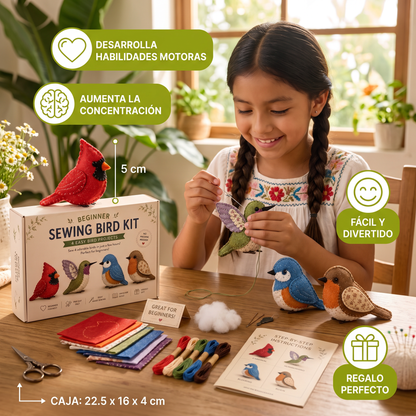 Kit de Costura DIY de Peluche – Cose Tu Propia Figura Adorable
