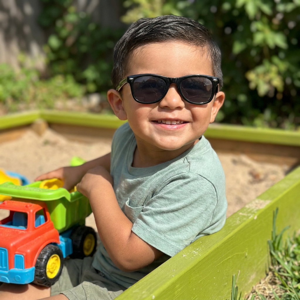 Lentes de Sol Flexibles para Niños con Armazón Resistente