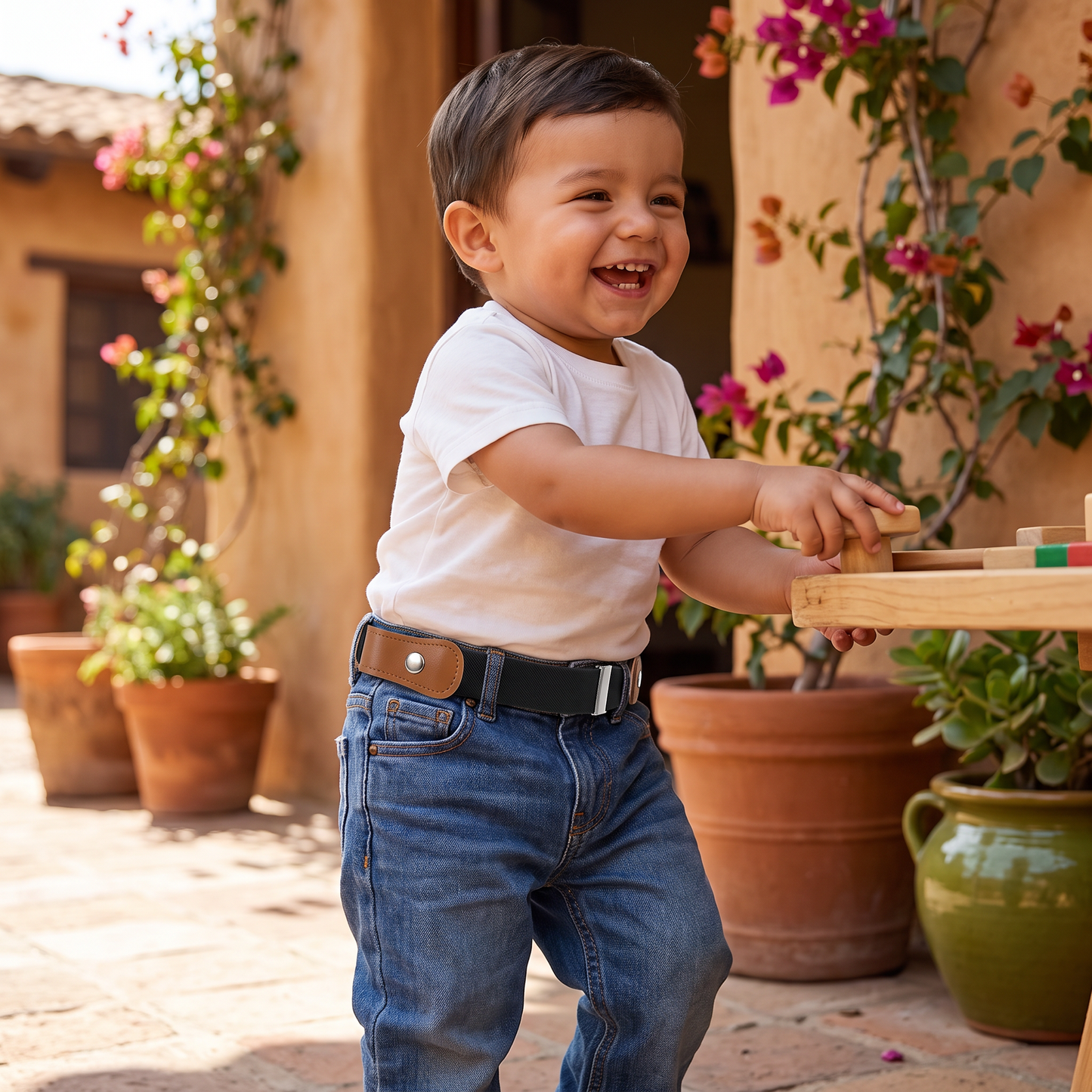 Cinturones elásticos cómodos para niños: adecuados para todas las edades