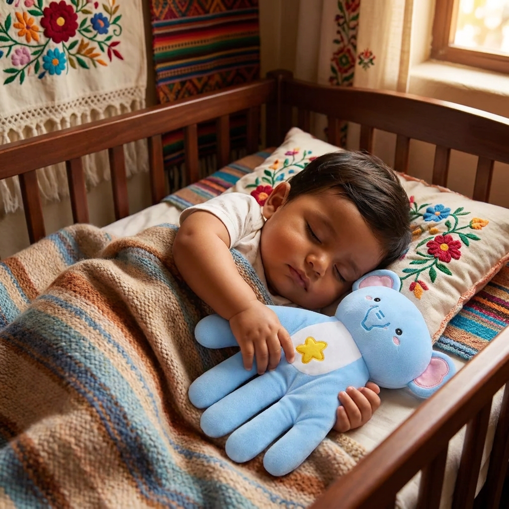 Peluche Calmante con Golpecitos para Bebés