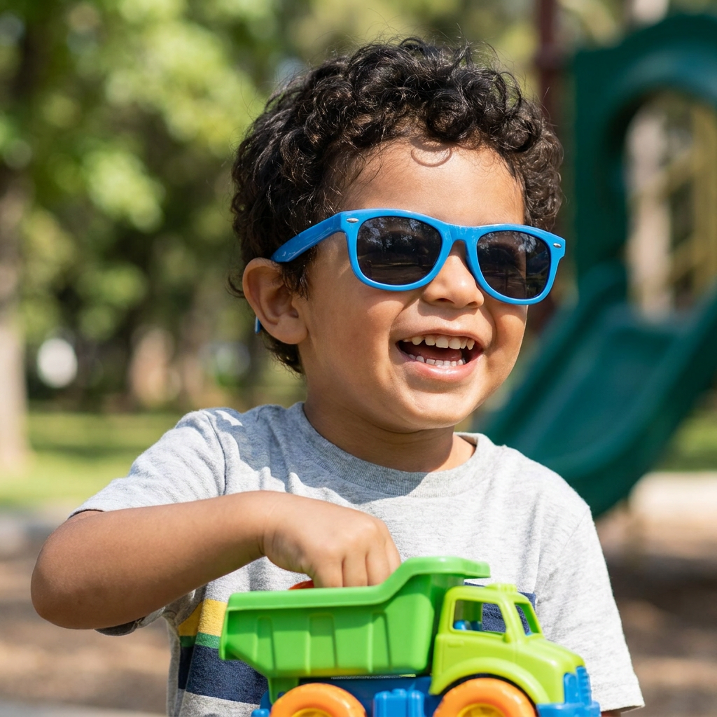 Lentes de Sol Flexibles para Niños con Armazón Resistente