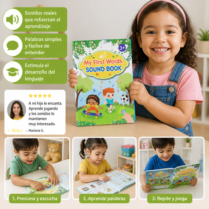 Mis Primeras Palabras en Inglés – Libro Interactivo para Aprender Inglés