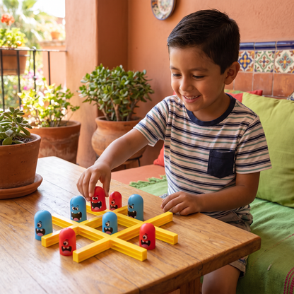 Juego de Tic-Tac-Toe de monstruos para niños – Divertido juego de estrategia para 2 jugadores