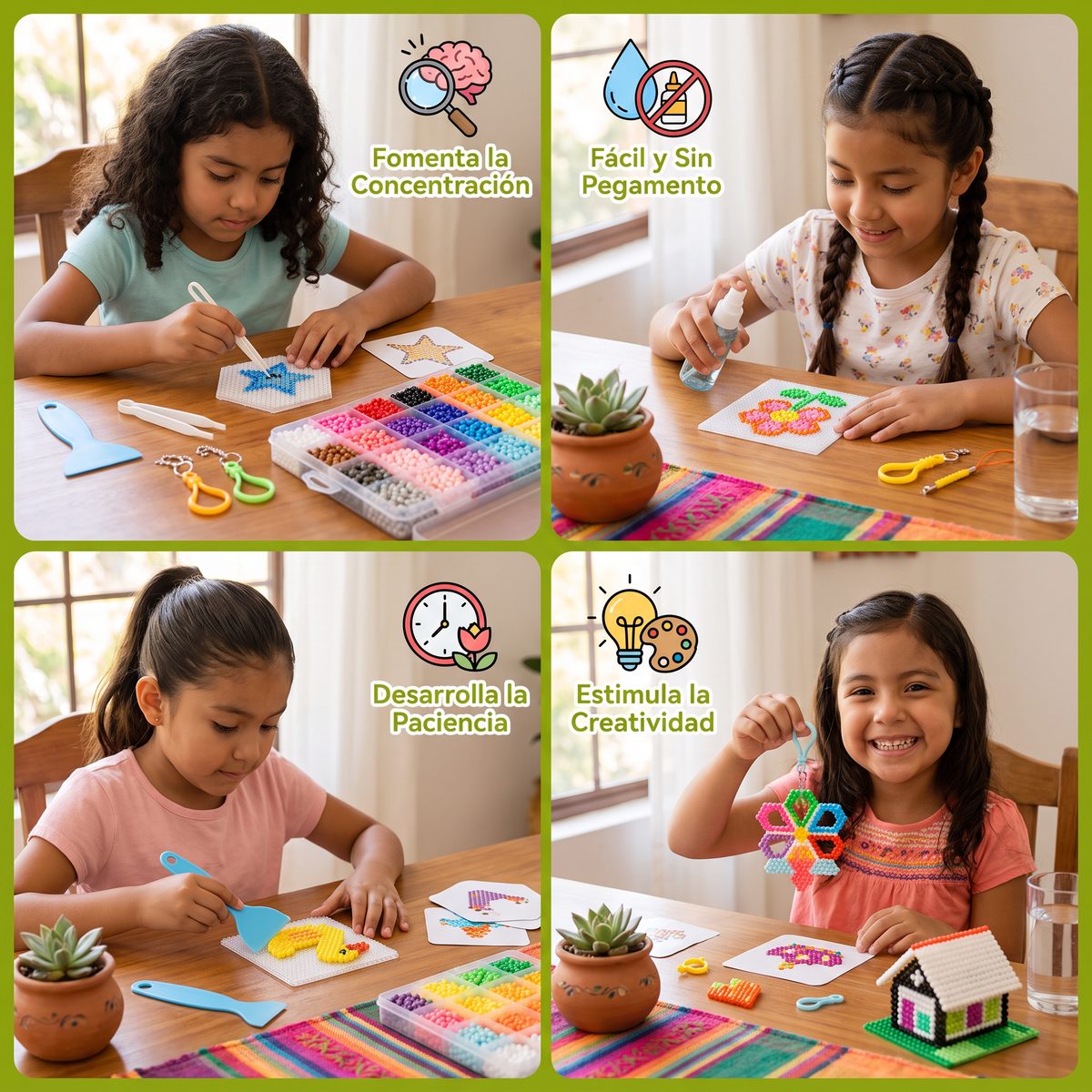Set Mágico de Manualidades con Perlas de Agua
