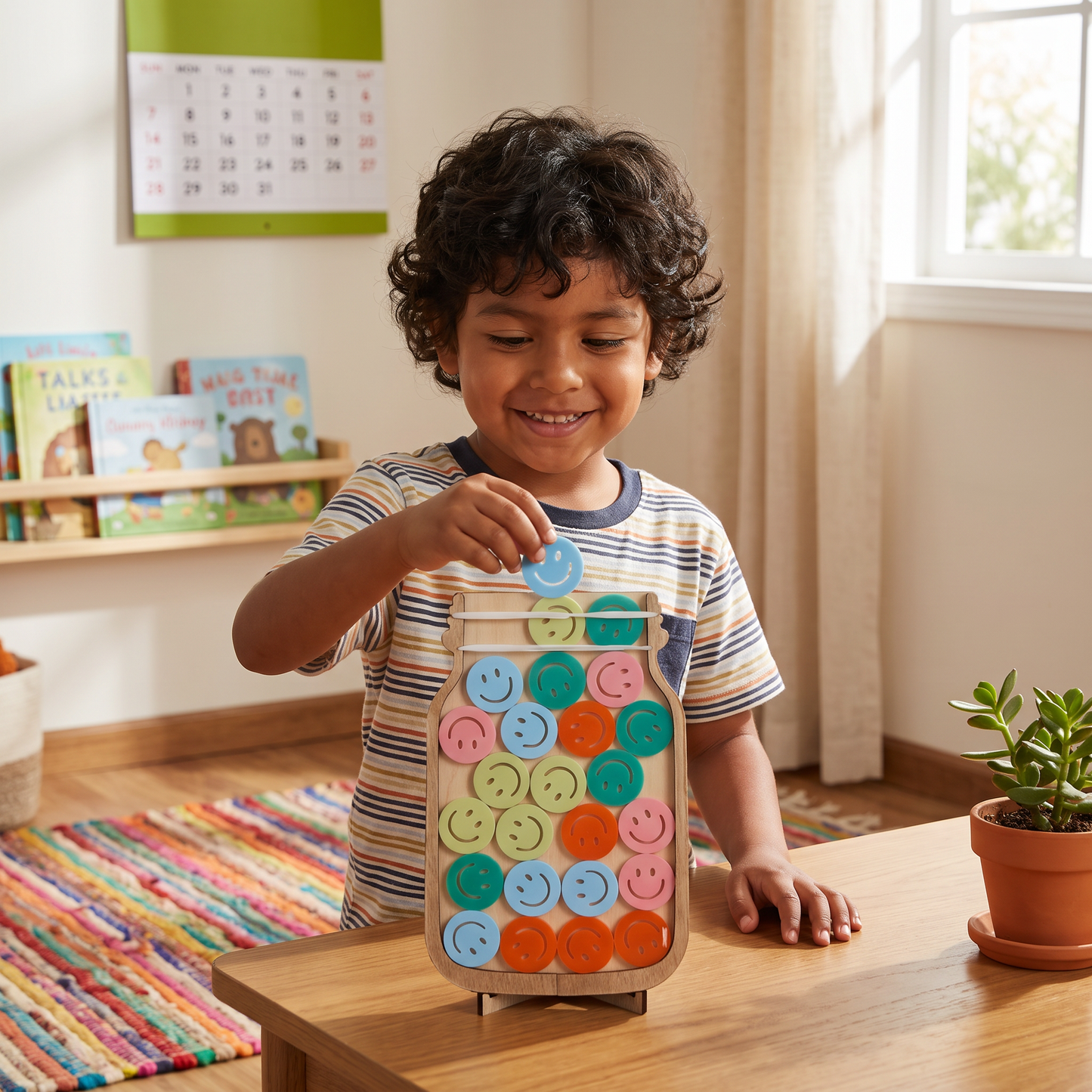 Sistema de frasco de recompensas y motivación para niños