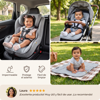 Protector Impermeable para Asiento de Auto para Sillas Infantiles