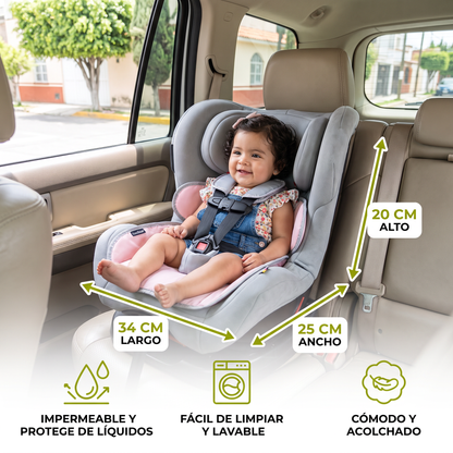 Protector Impermeable para Asiento de Auto para Sillas Infantiles
