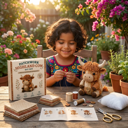 Kit de Costura DIY para Animales – Set de Manualidades para Crear Adornos de Tela Hechos a Mano
