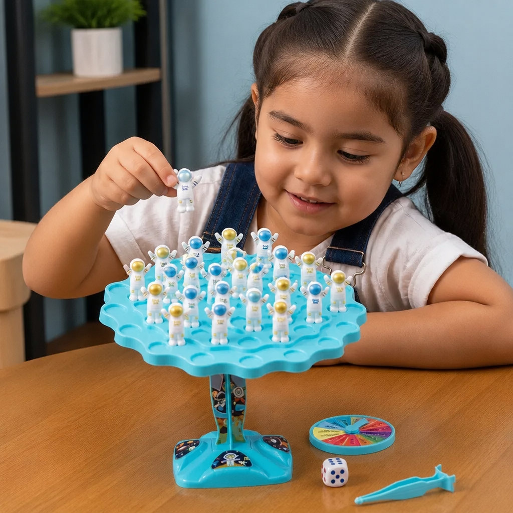 Juego de Equilibrio de Astronautas