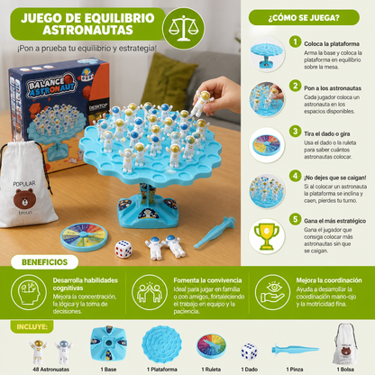 Juego de Equilibrio de Astronautas