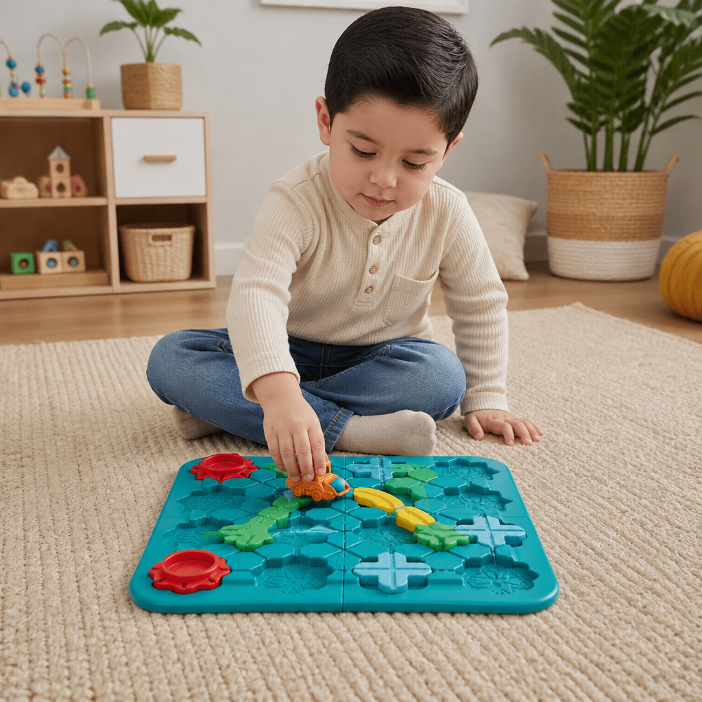 Rompecabezas Montessori de Carreteras