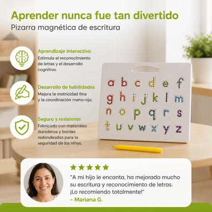 Pizarra Educativa De Escritura Con Bolas Magnéticas
