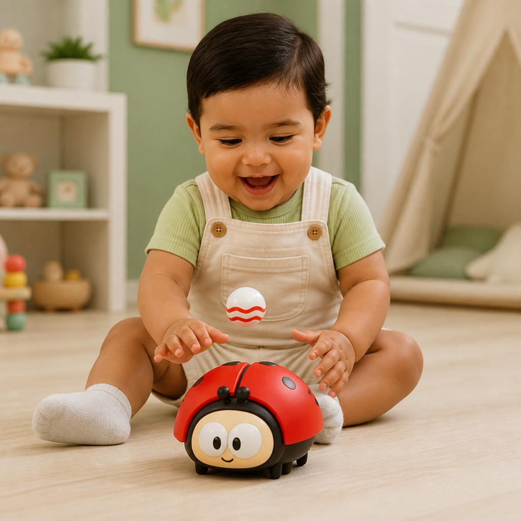 Juguete De Globo Mariquita Para Bebés