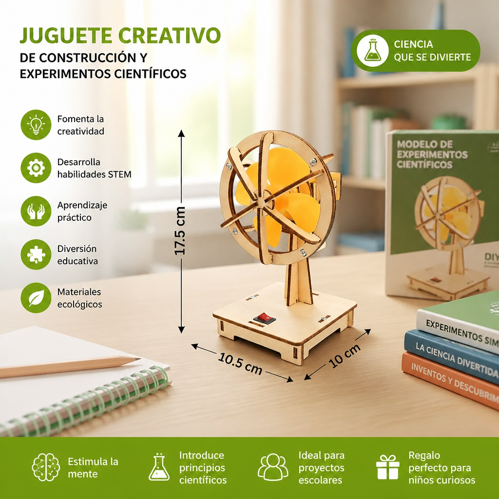 ¡Juguete Creativo De Construcción Y Experimentos Científicos – Ciencia Que Se Divierte!
