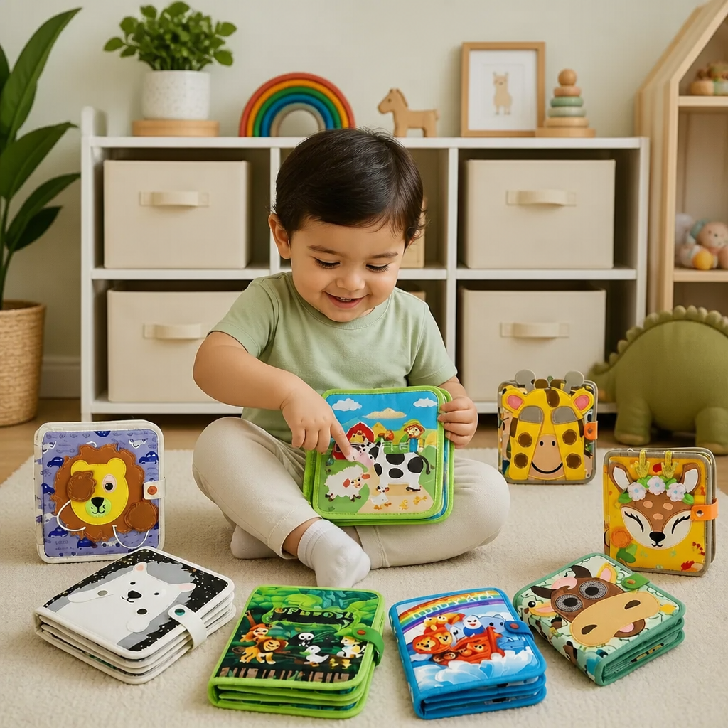 Set de Libros de Cuentos Montessori – ¡Llévate 2 + 1 Gratis Ahora!