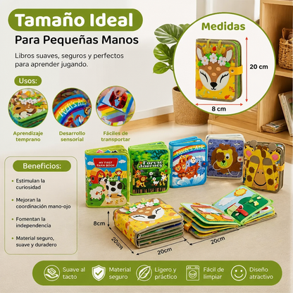 Set de Libros de Cuentos Montessori – ¡Llévate 2 + 1 Gratis Ahora!