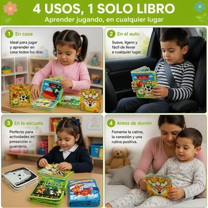 Set de Libros de Cuentos Montessori – ¡Llévate 2 + 1 Gratis Ahora!