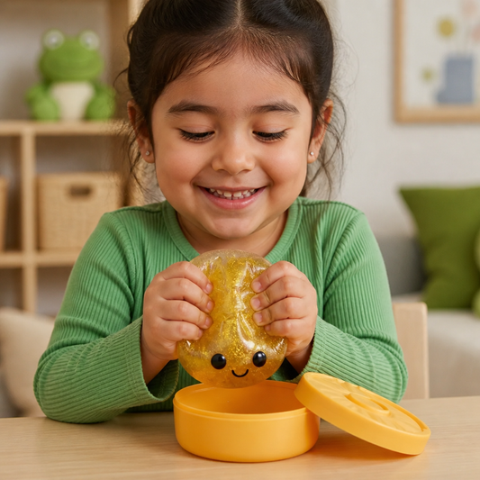 Juguete Squishy Fidget – Pelota Kawaii Antiestrés para Aliviar la Tensión