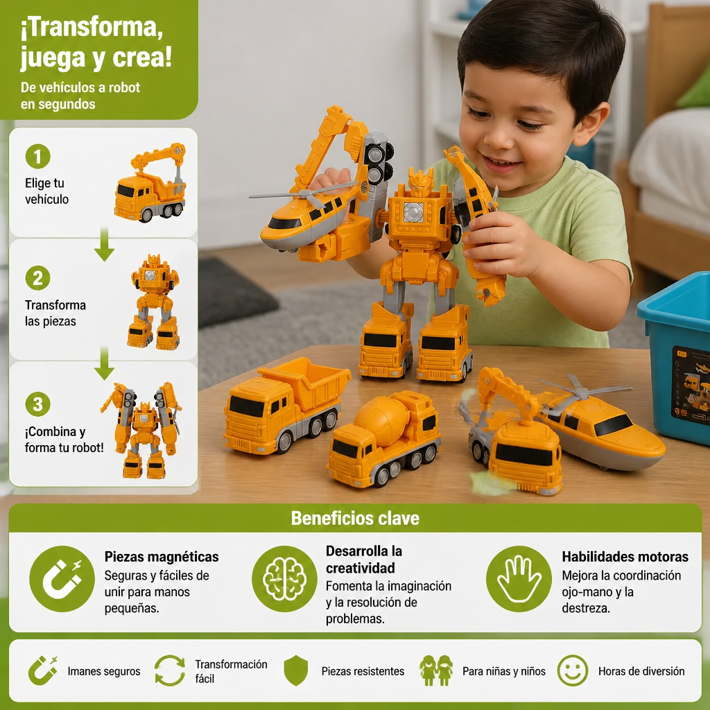 Vehículos Magnéticos Transformables