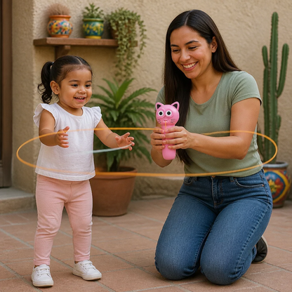 Juguete Interactivo de Cuerda Voladora para Niños