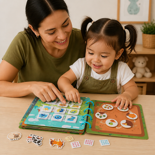 Libro Montessori de Actividades y Descubrimiento para Niños