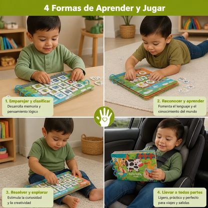 Libro Montessori de Actividades y Descubrimiento para Niños