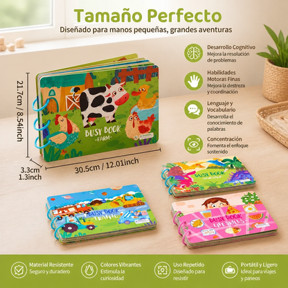 Libro Montessori de Actividades y Descubrimiento para Niños
