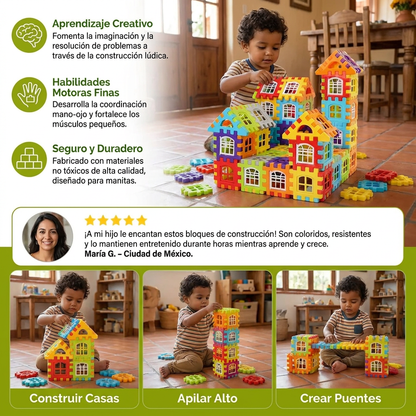 Bloques Montessori de Ventana Para Niños