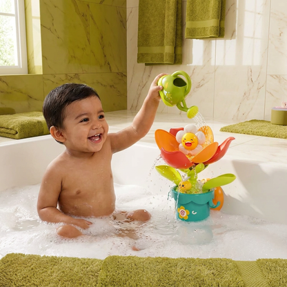 Juguete De Baño Diversión Con Flores Y Regadera