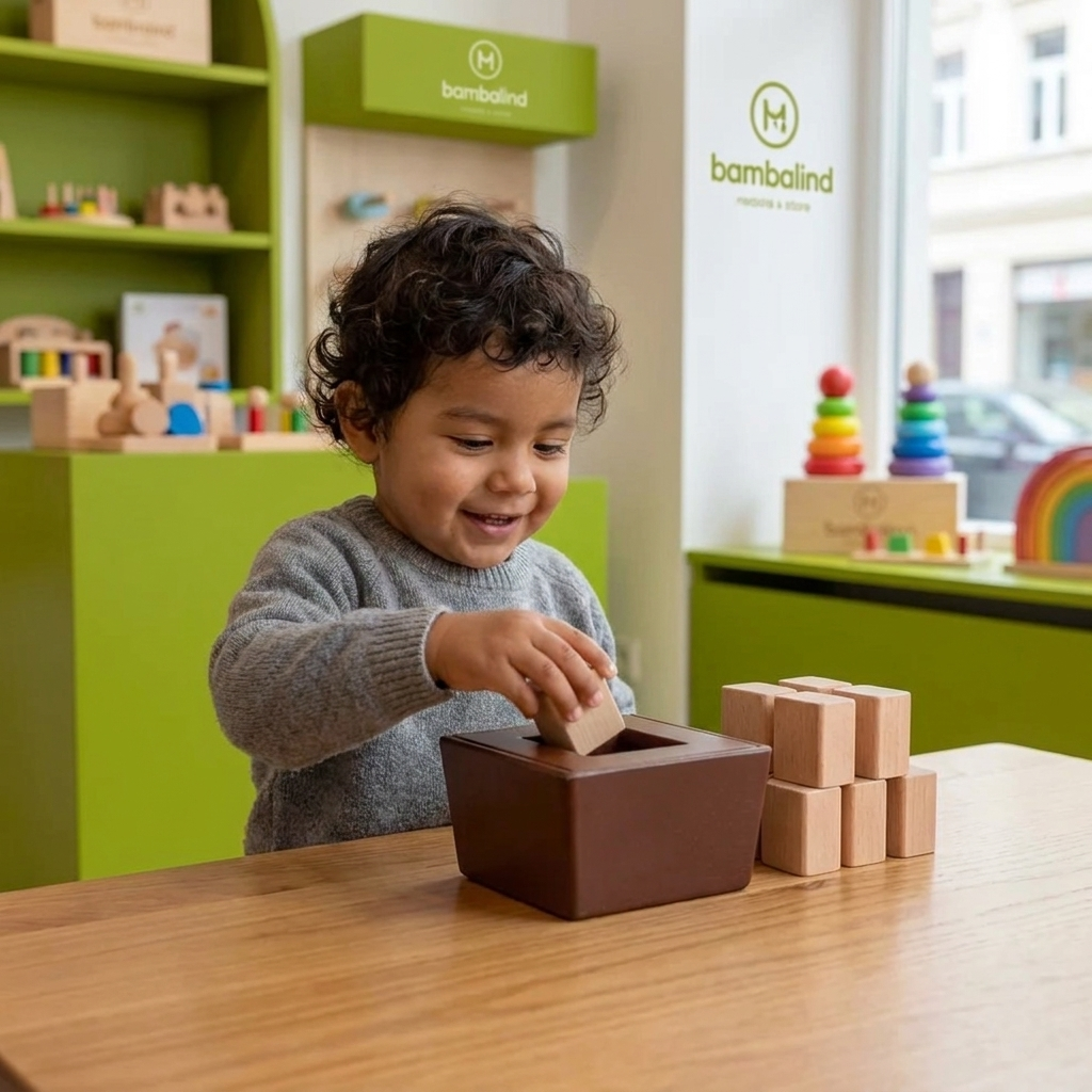 Rompecabezas 3D De Lógica Y Formas De Madera