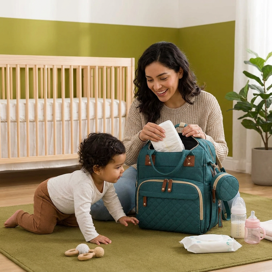 Mochila De Viaje 3 En 1 Para Bebé Con Cuna Plegable – ¡Perfecta Para Salir!