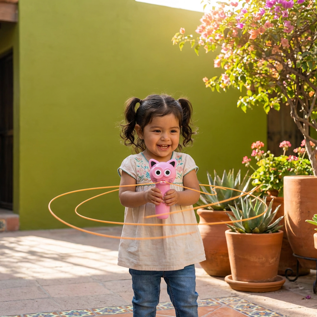 Juguete Interactivo de Cuerda Voladora para Niños
