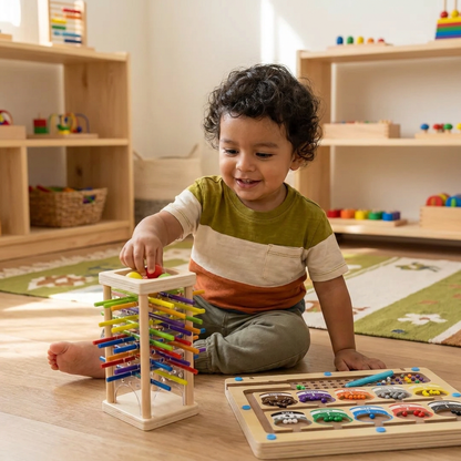 Set de 3 Rompecabezas Montessori de Juego y Desarrollo para Niños