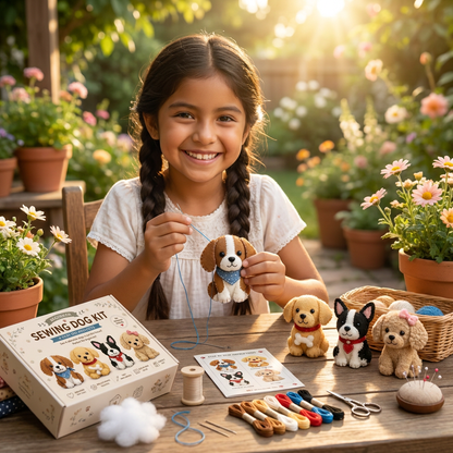 Kit de Costura DIY de Peluche – Cose Tu Propia Figura Adorable