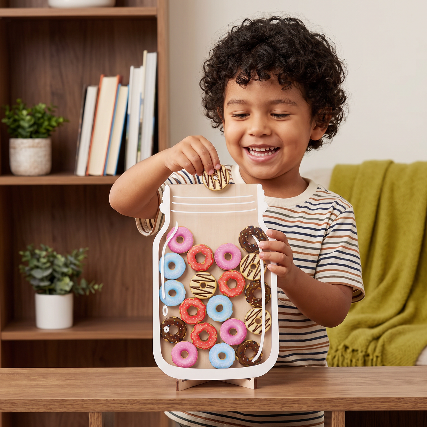 Sistema de frasco de recompensas y motivación para niños