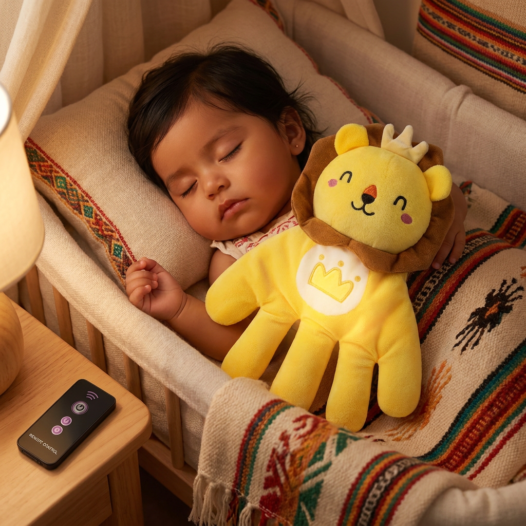 Peluche Calmante con Golpecitos para Bebés