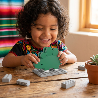 Kit Magnético de Construcción de Esqueletos de Animales – Juguete Educativo STEM Desmontable