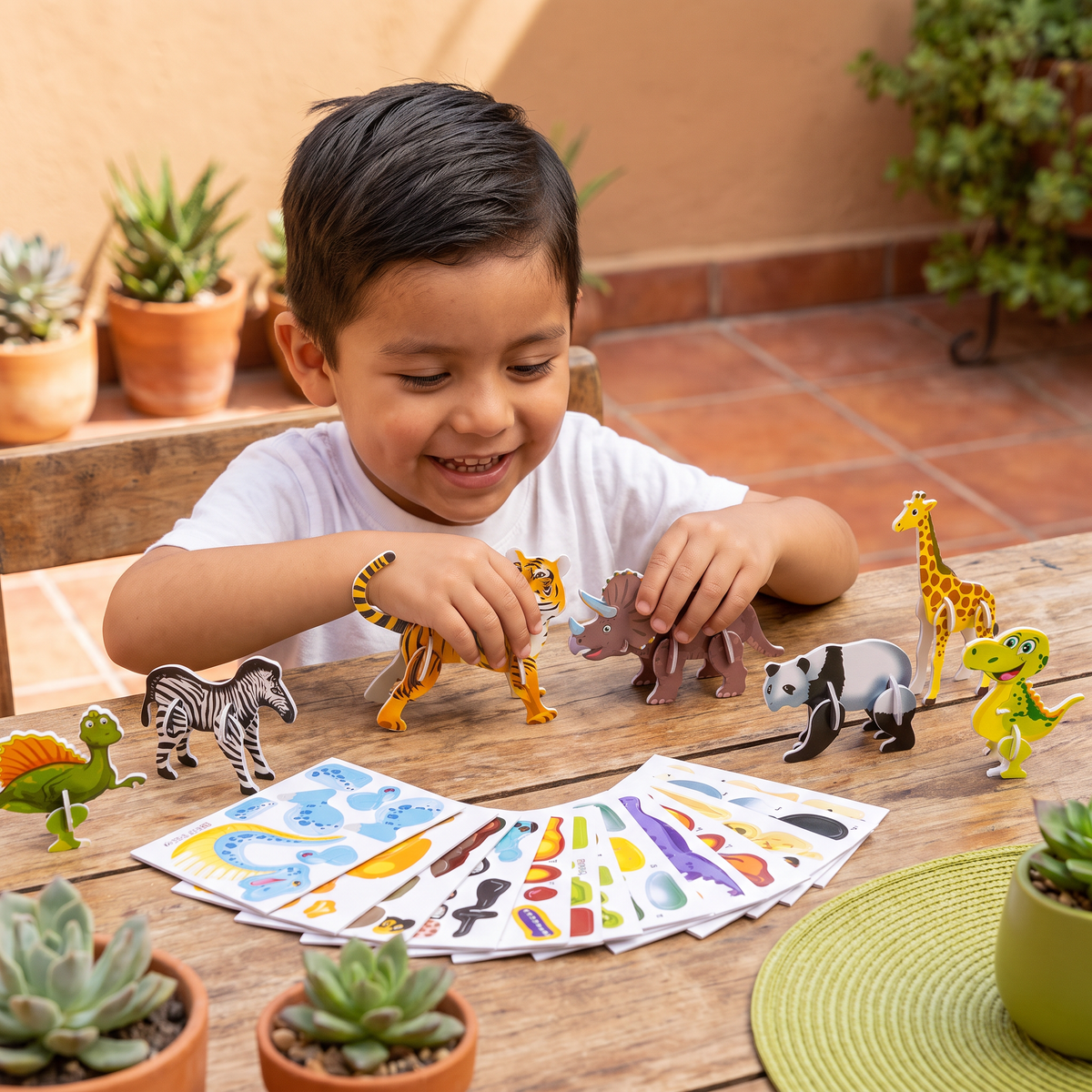 Set de Rompecabezas 3D para Niños