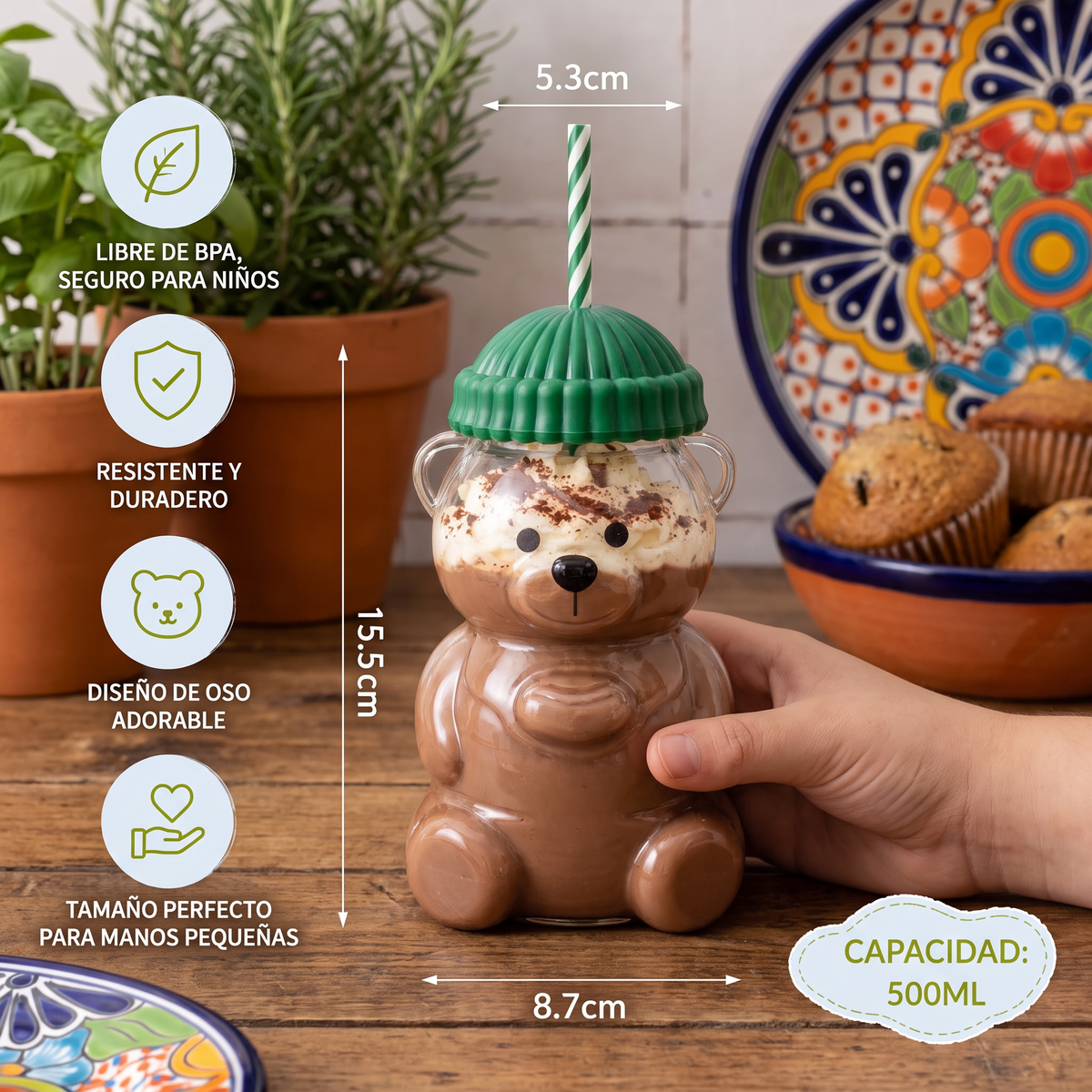 Botella Infantil HoneyBear