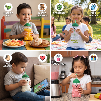 Botella Infantil HoneyBear
