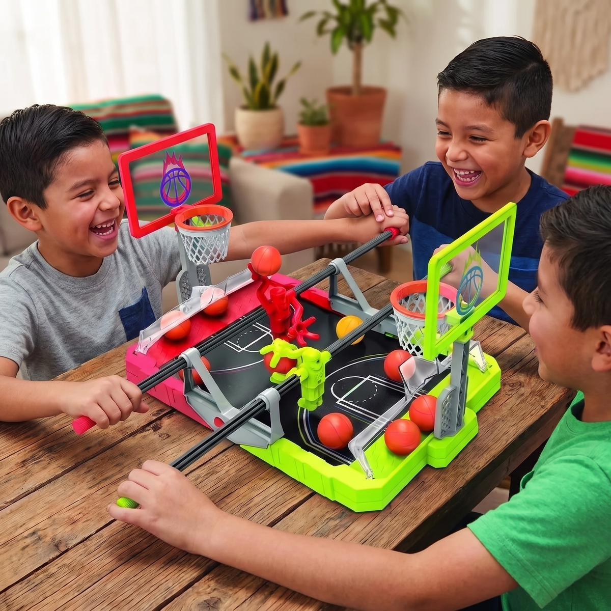 Juego de Batalla de Mini Básquetbol – Desafío de Básquetbol de Mesa para 2 Jugadores