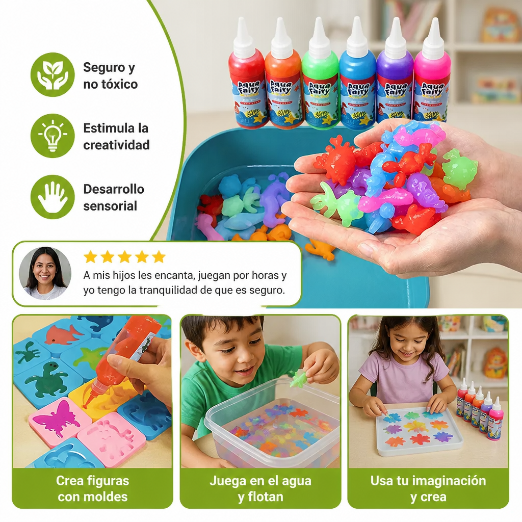AquaFairy – Set Creativo de Gelatina de Agua
