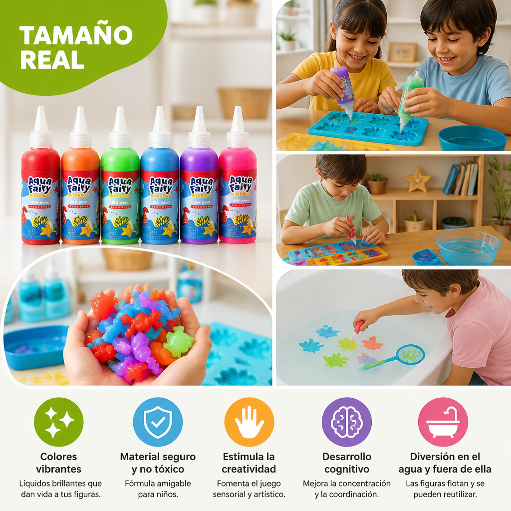 AquaFairy – Set Creativo de Gelatina de Agua