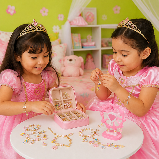 Calendario de Adviento DIY de Princesa para Crear Pulseras y Joyas
