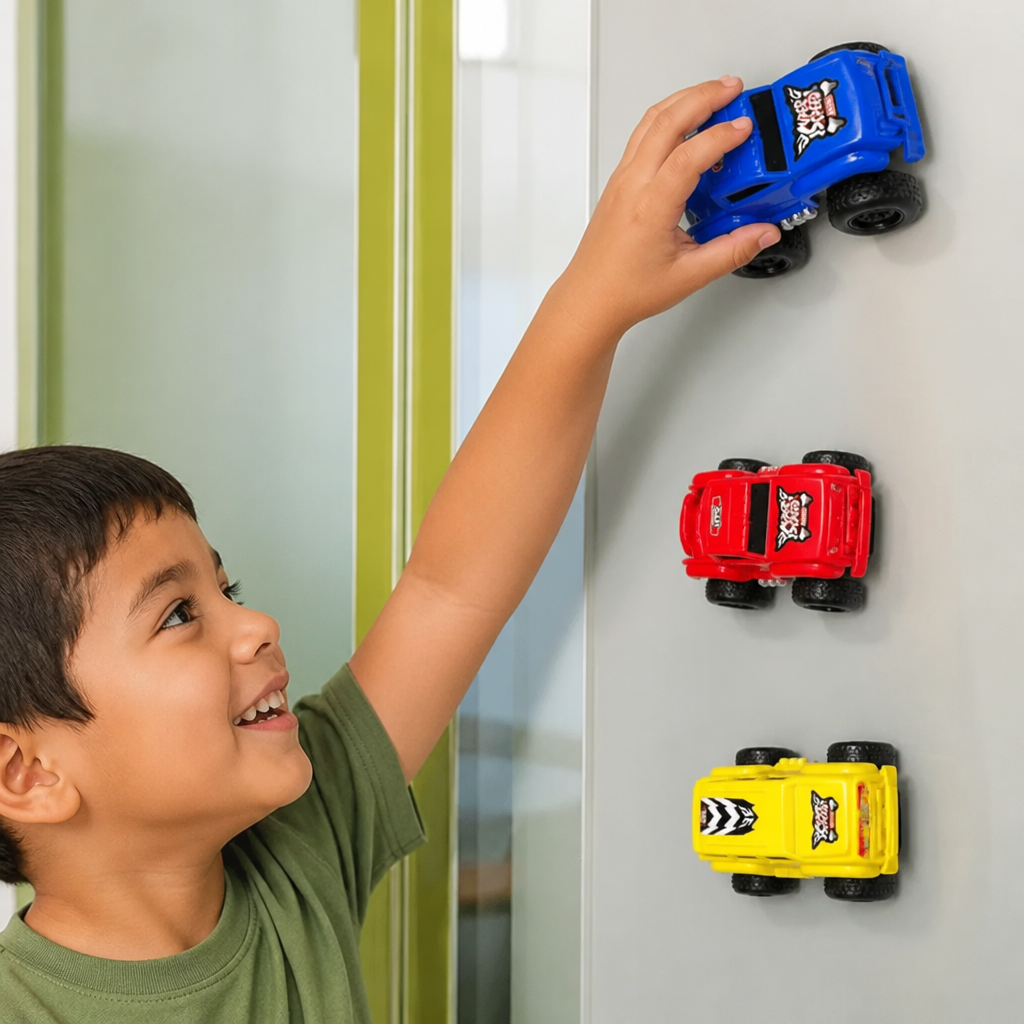 Auto Magnético que Escala Paredes