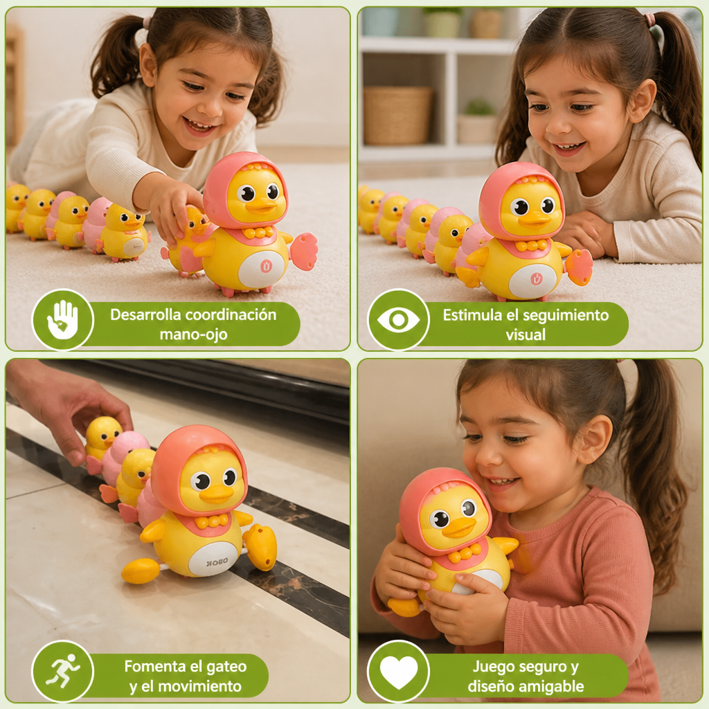Juguete Familiar de Patitos Tambaleantes para Niños