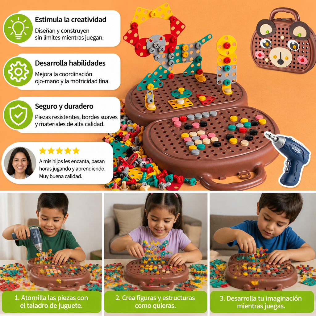 Caja de herramientas para pequeños artesanos