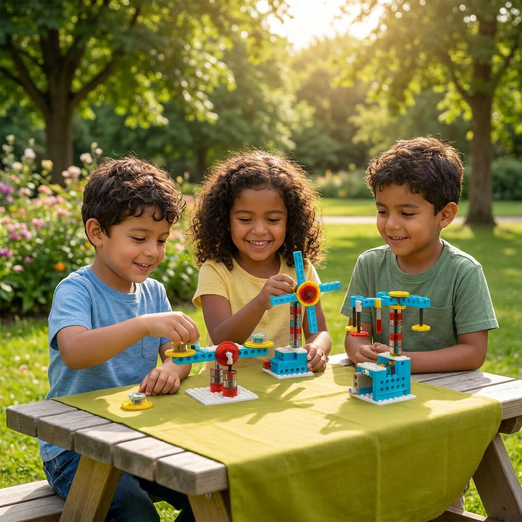 Set de Construcción 3 en 1 de Ciencia y Tecnología